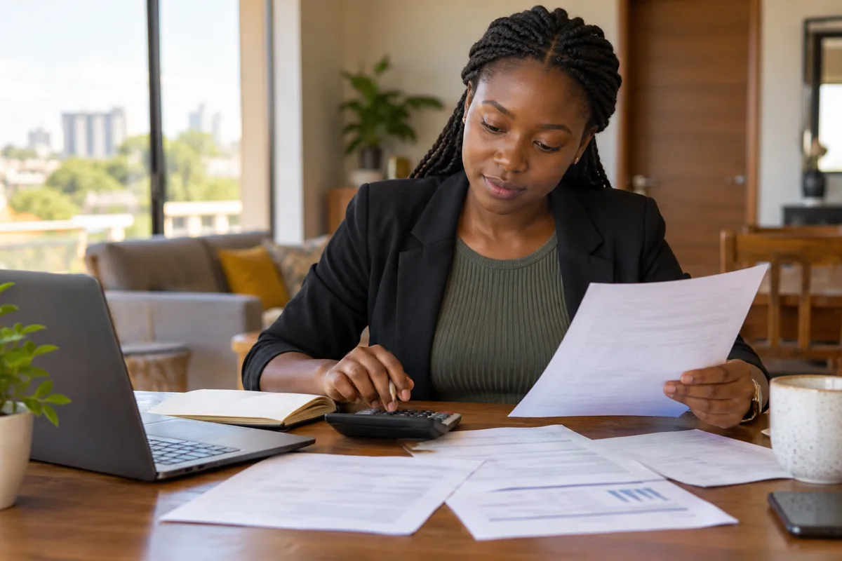 Zambian banking applicant reviewing a regulated bank careers page