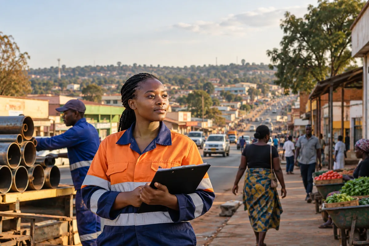 Zambian applicant reviewing local job sources in Solwezi