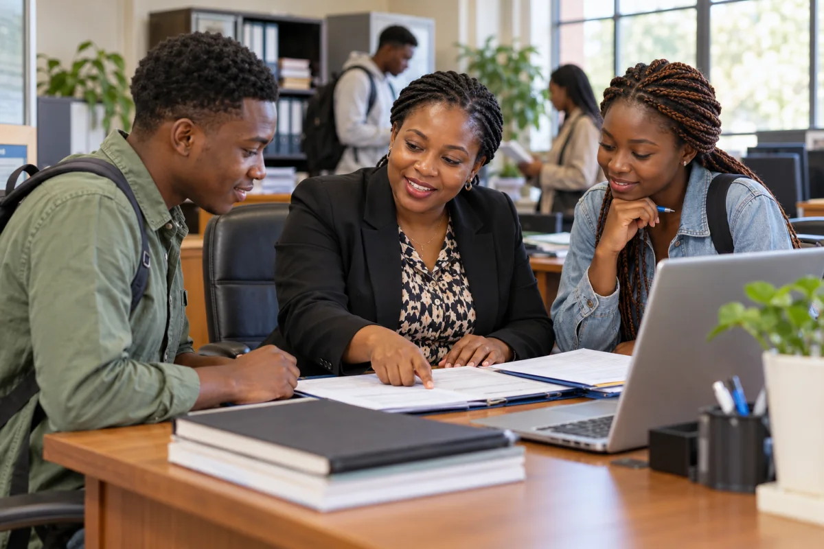 A Zambian graduate planning applications from university into work